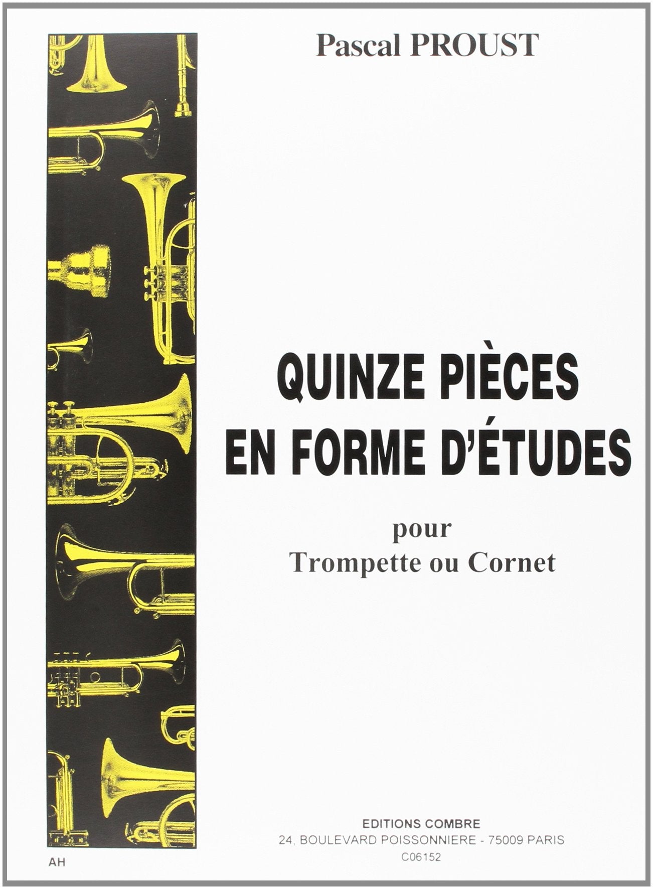 Product Image: Pieces en forme d'etudes (15) --- trompette ou cornet