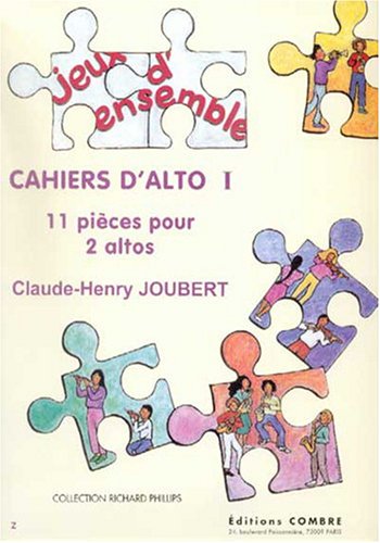 Cahiers d'alto i --- 2 altos book