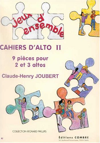 Cahiers d'alto ii --- 2 et 3 altos book