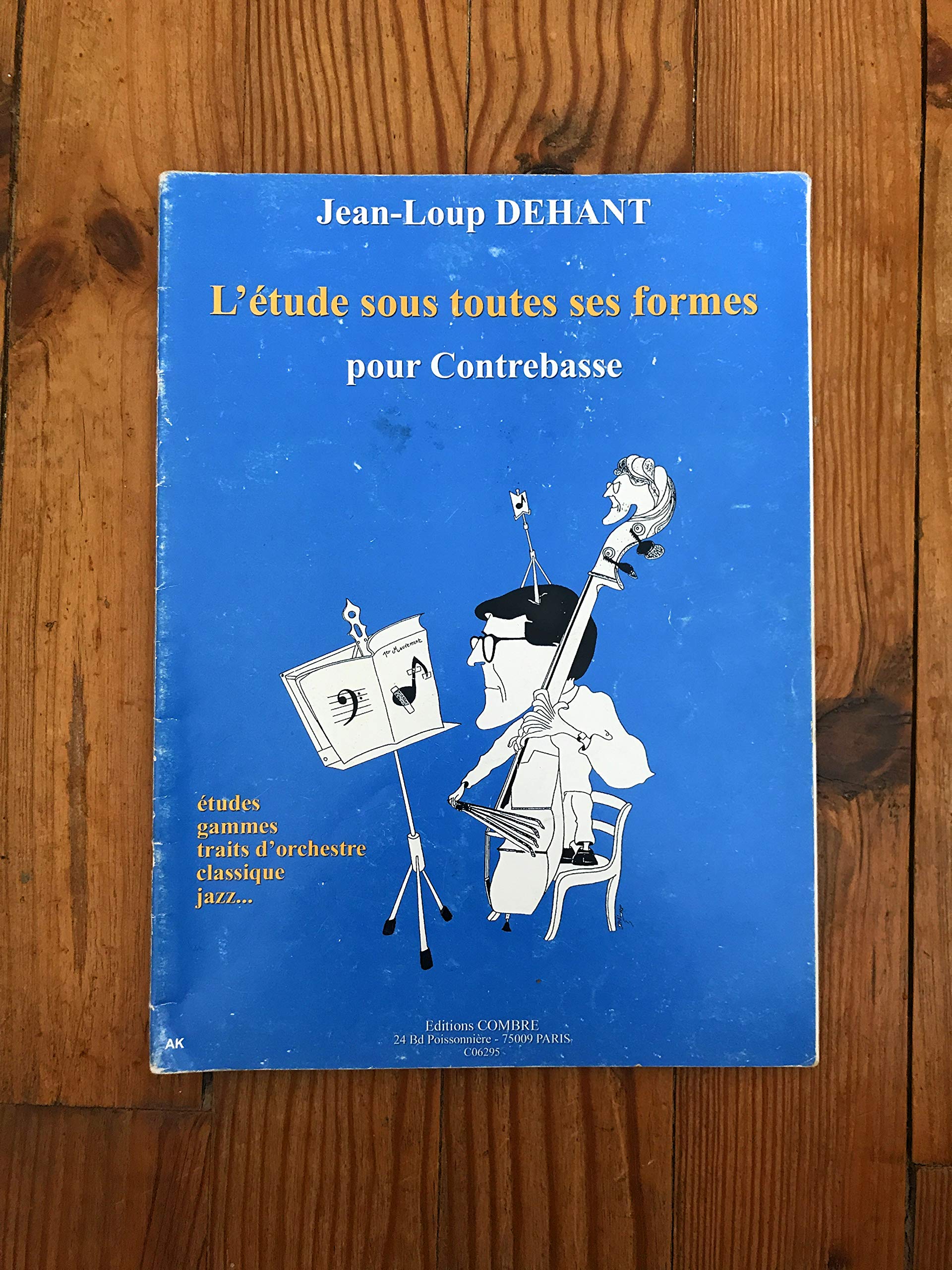 L'etude sous toutes ses formes --- contrebasse book