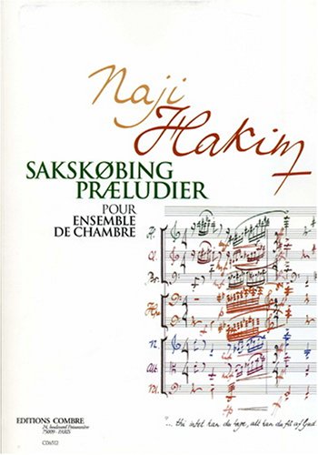 SAKSKOBING PRAELUDIER --- ENSEMBLE DE CHAMBRE Sheet Music