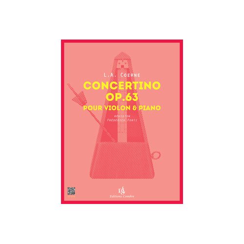 Concertino op.63 --- violon et piano book
