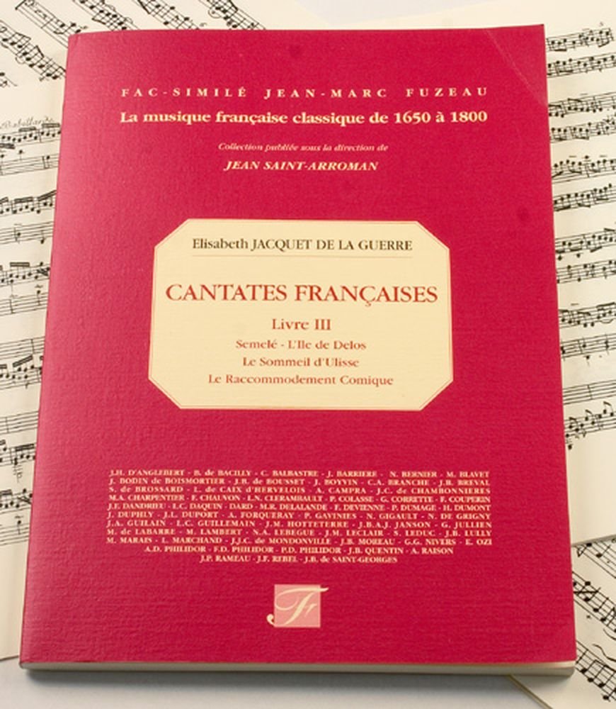 Cantates françaises. Livre III Books