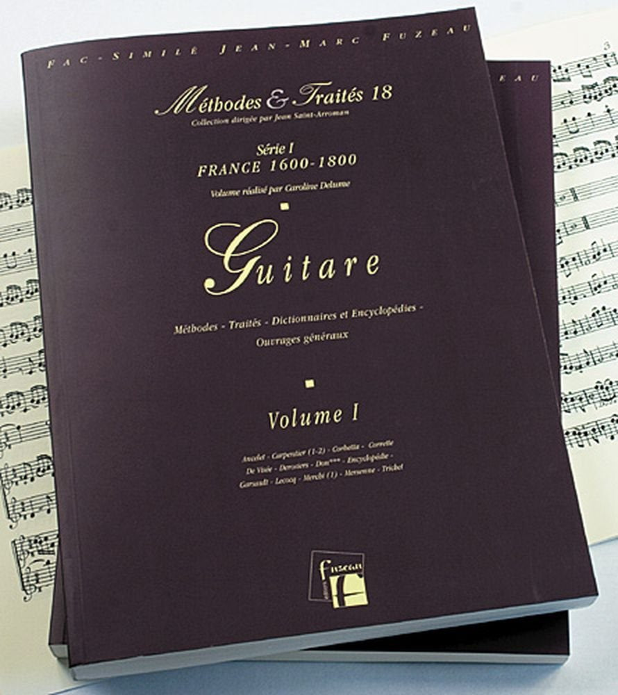 Méthodes & Traités Guitare 2 Volumes : France 1600-1800 book