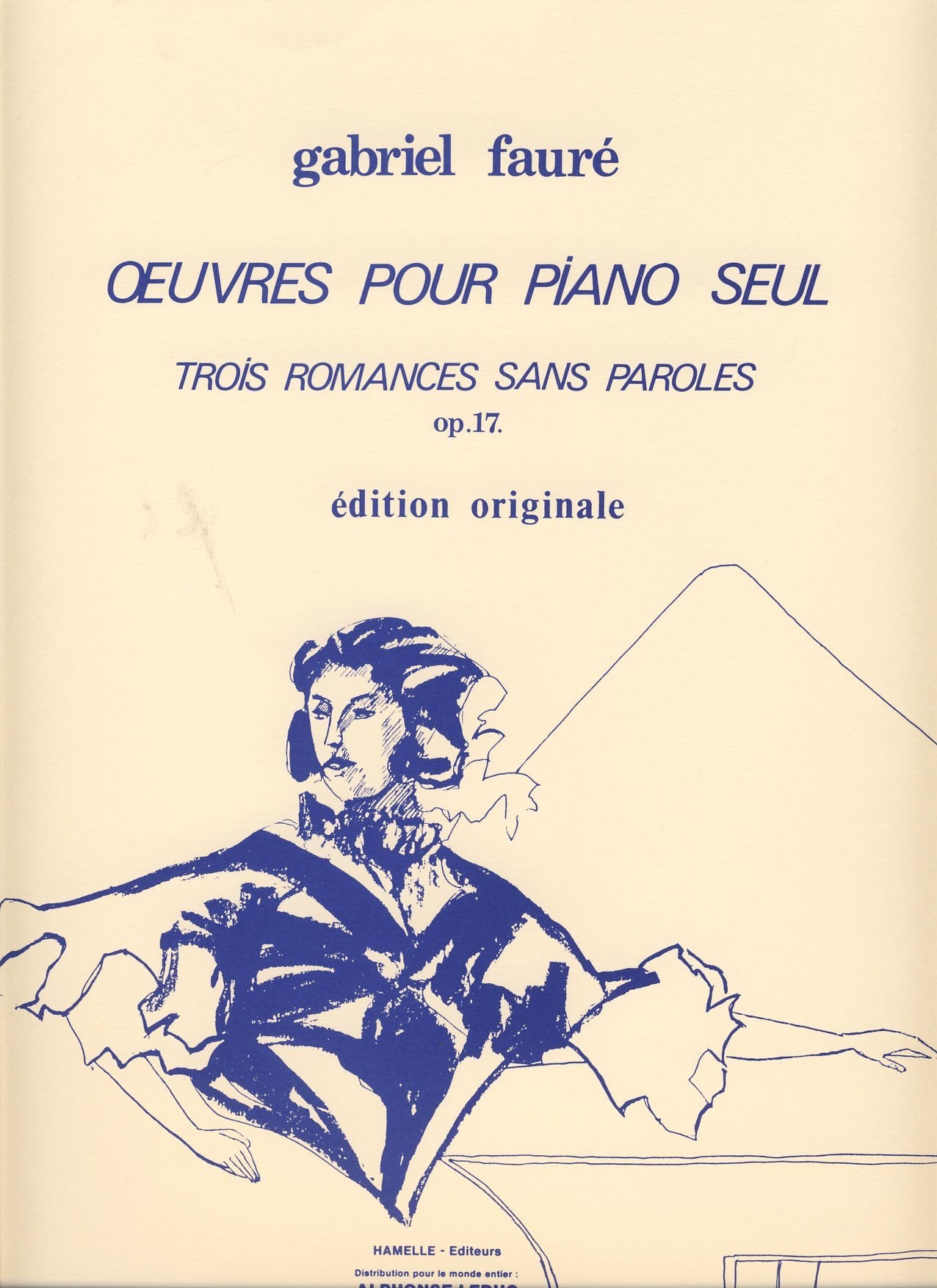 Trois Romances Sans Paroles Op.17. Solo de Piano. book