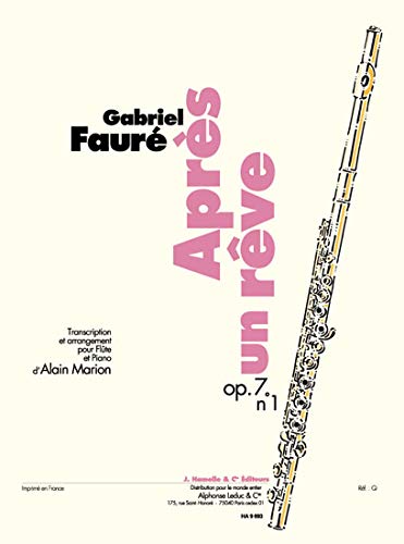 Apres Un Reve Op.7 No.1. Flûte Traversière et Accomp.. book