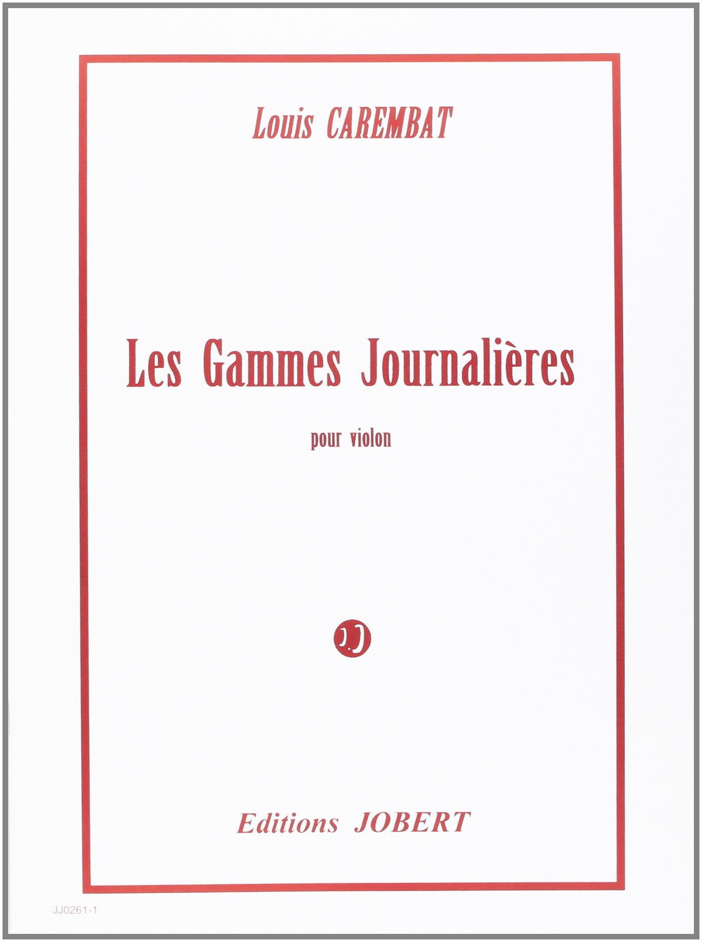 Gammes Journalières pour violon book
