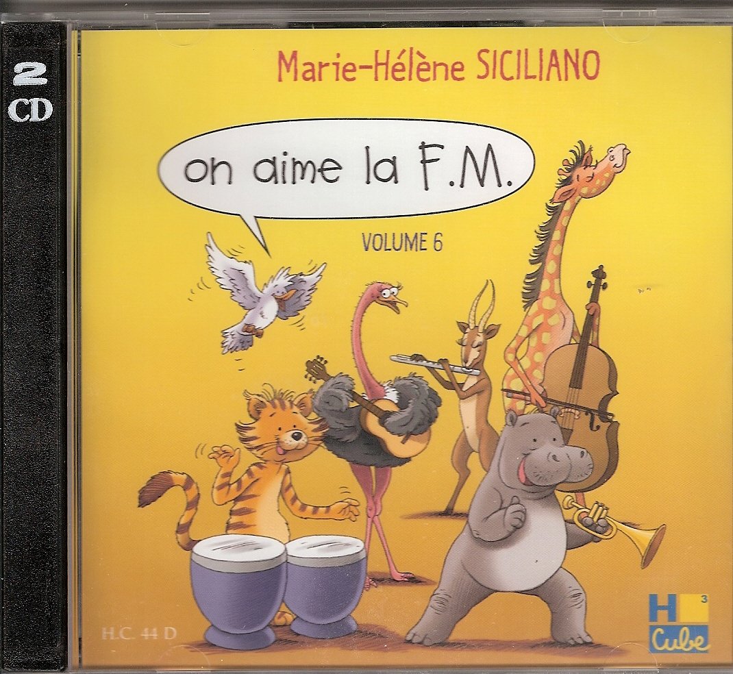 ON AIME LA FM VOL.6 - FORMATION MUSICALE --- 2CD SEULS - AUDIO Sheet Music
