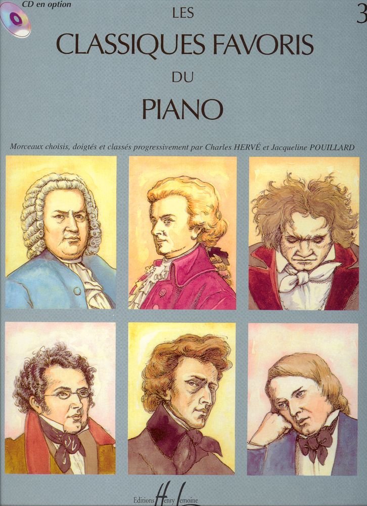LES CLASSIQUES FAVORIS VOL.3 --- PIANO Sheet Music