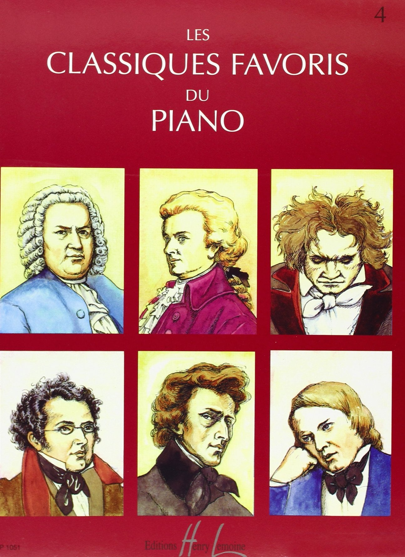 LES CLASSIQUES FAVORIS VOL.4 --- PIANO Sheet Music