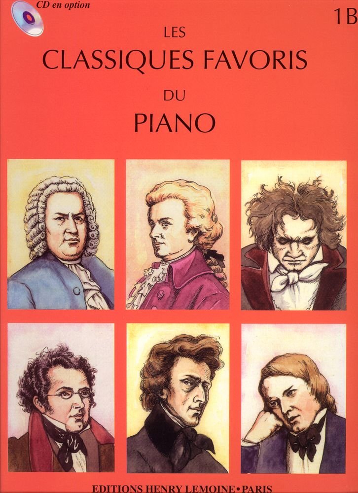 LES CLASSIQUES FAVORIS VOL.1B --- PIANO Sheet Music