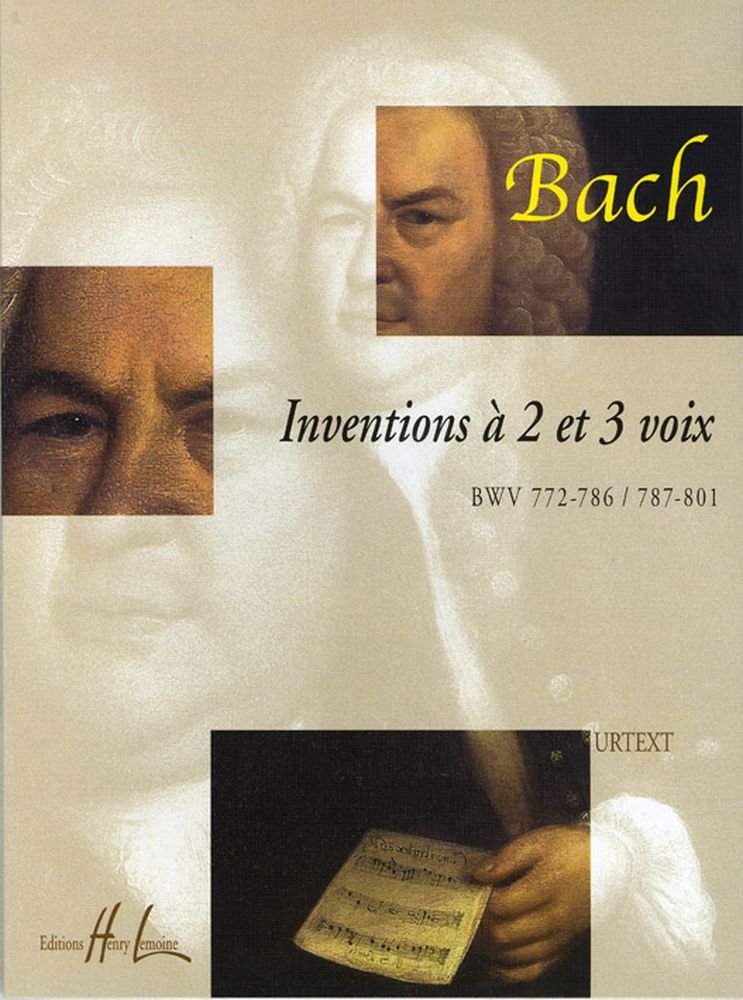 INVENTIONS A 2 ET 3 VOIX --- PIANO Books
