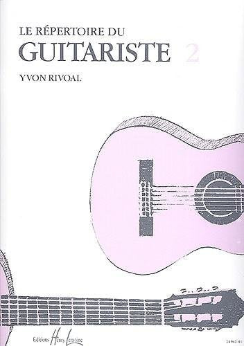 REPERTOIRE DU GUITARISTE VOL.2 --- GUITARE Sheet Music