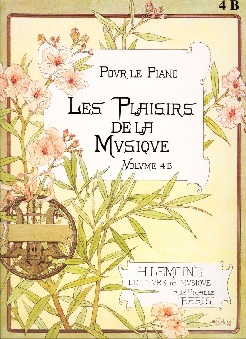 LES PLAISIRS DE LA MUSIQUE VOL.4B --- PIANO Books