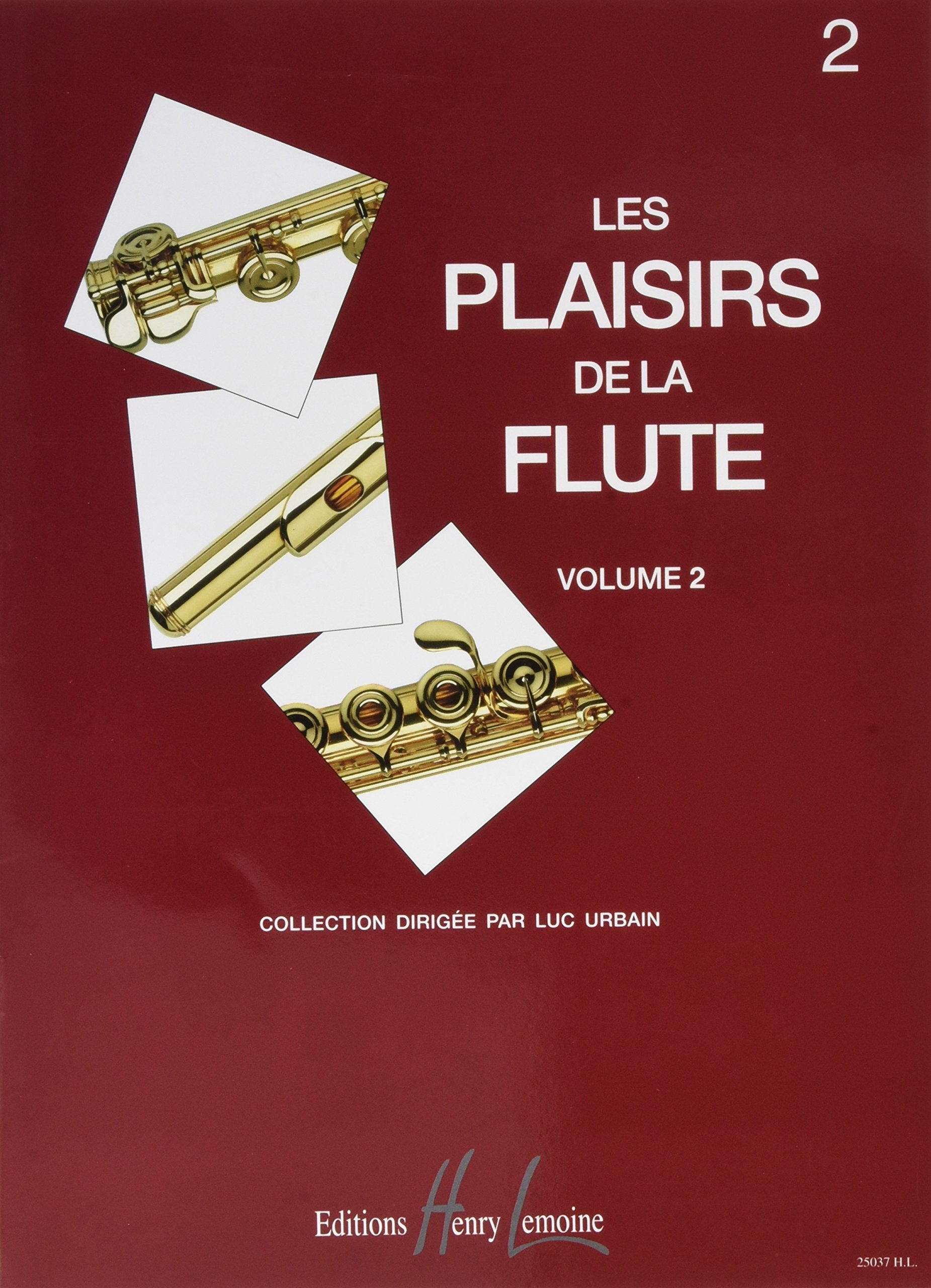 LES PLAISIRS DE LA FLUTE VOL.2 --- FLUTE ET PIANO Sheet Music