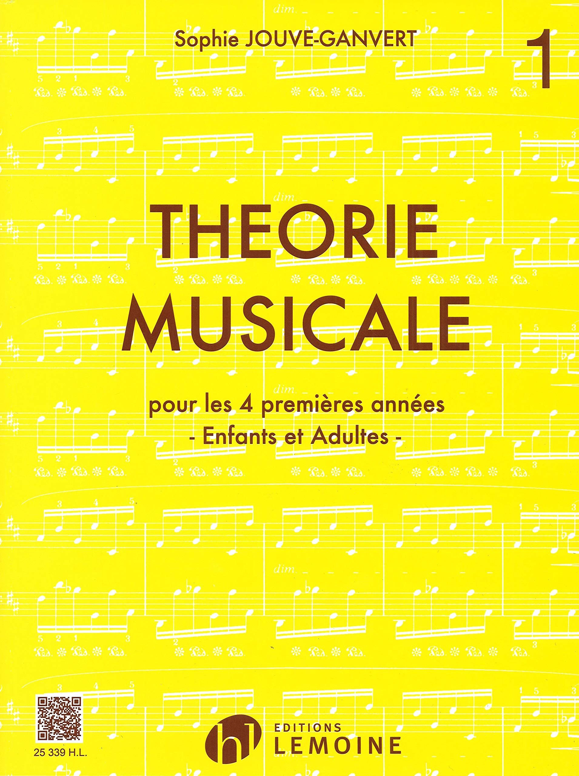 Théorie musicale Volume 1 Sheet Music