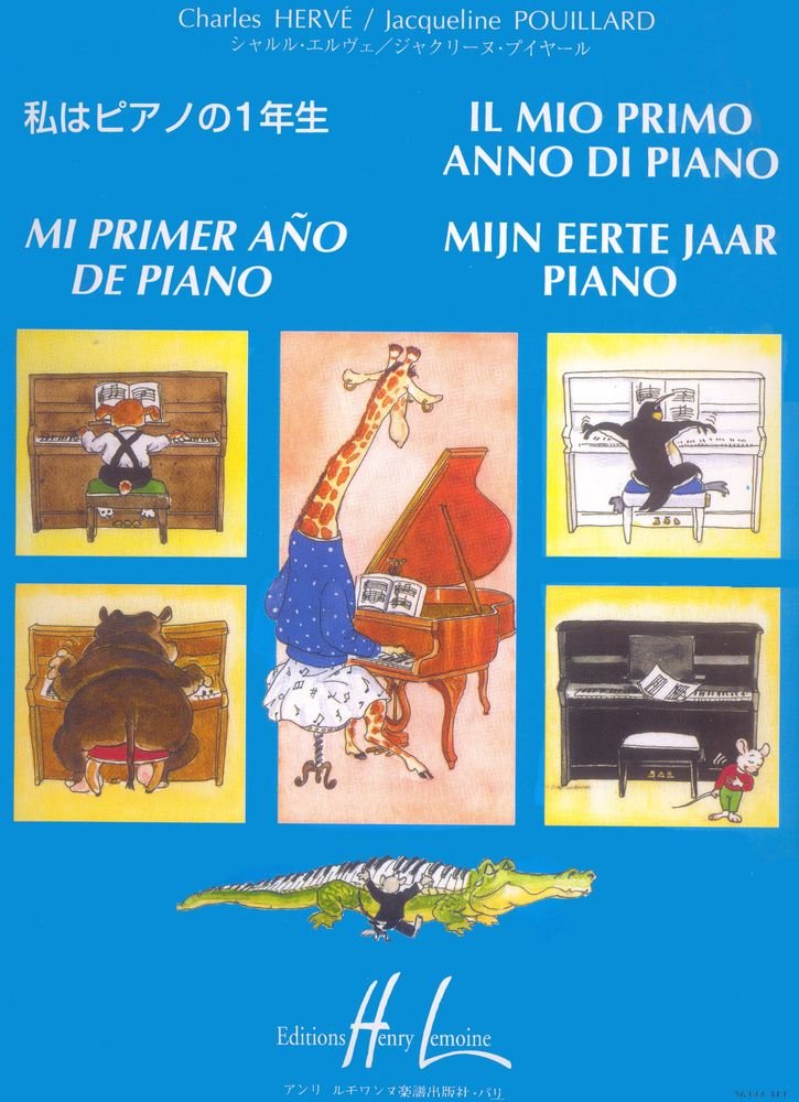 Mi primer ano de piano - Il mio primo anno di piano book