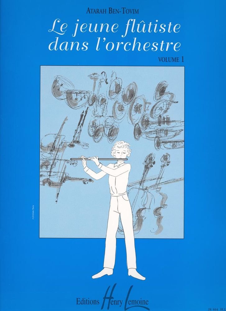 Jeune flûtiste dans l'orchestre Volume 1 book