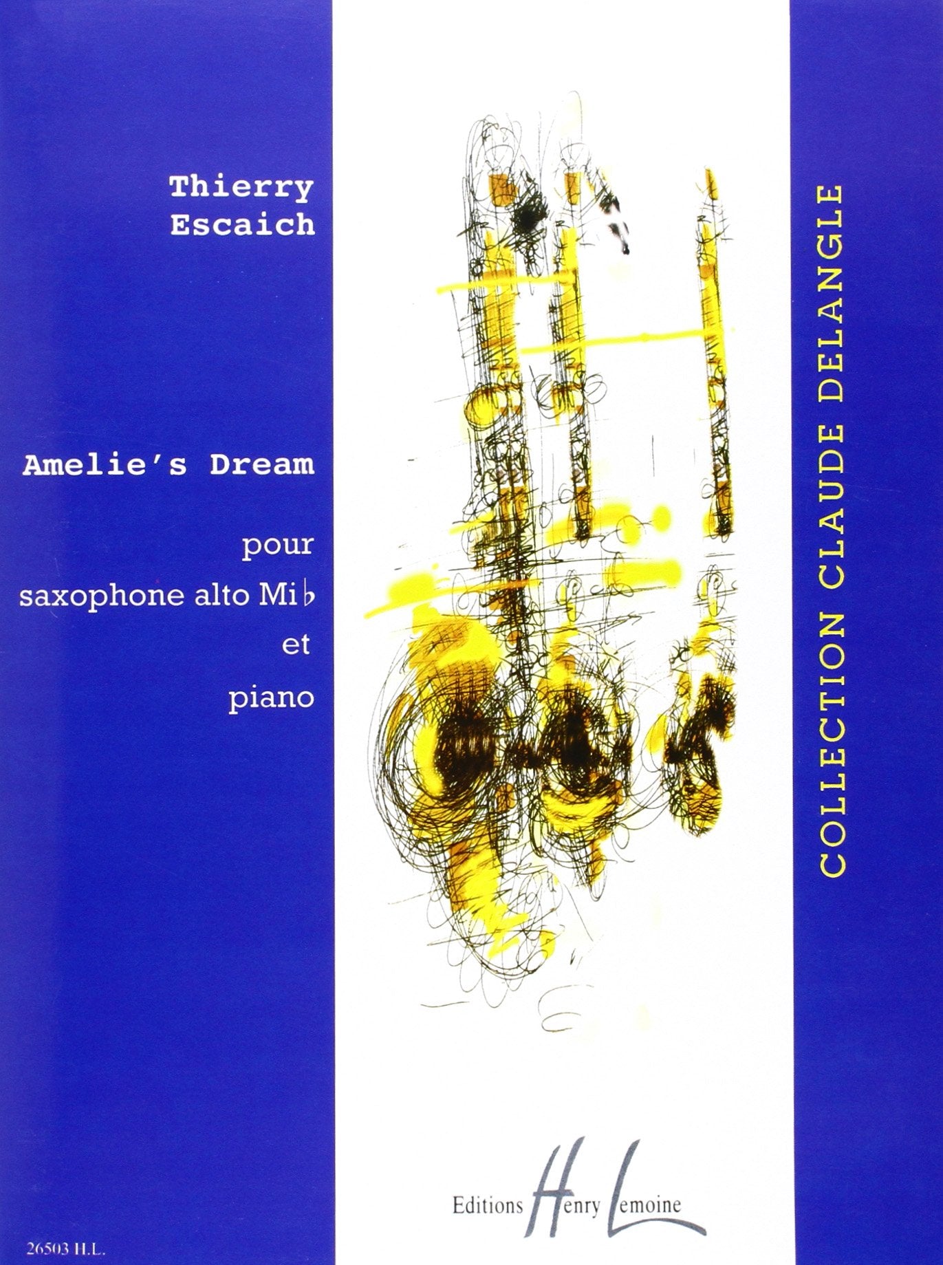 AMELIE'S DREAM --- SAXOPHONE MIB ET PIANO Sheet Music