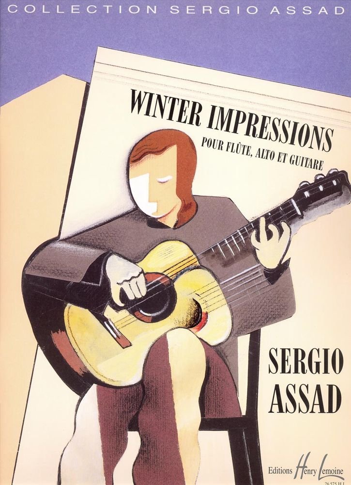 WINTER IMPRESSIONS --- FLUTE, ALTO ET GUITARE Sheet Music