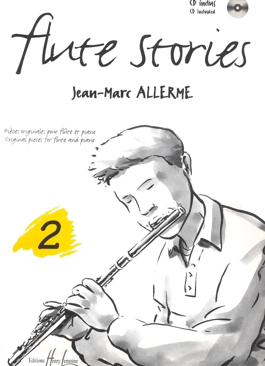 FLUTE STORIES VOL.2 + CD --- FLUTE ET PIANO Sheet Music