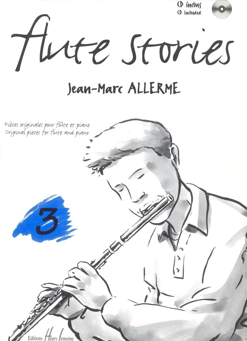 FLUTE STORIES VOL.3 + CD --- FLUTE ET PIANO Sheet Music