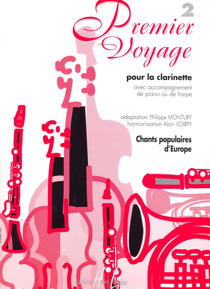 PREMIER VOYAGE VOL.2 --- CLARINETTE ET PIANO Books
