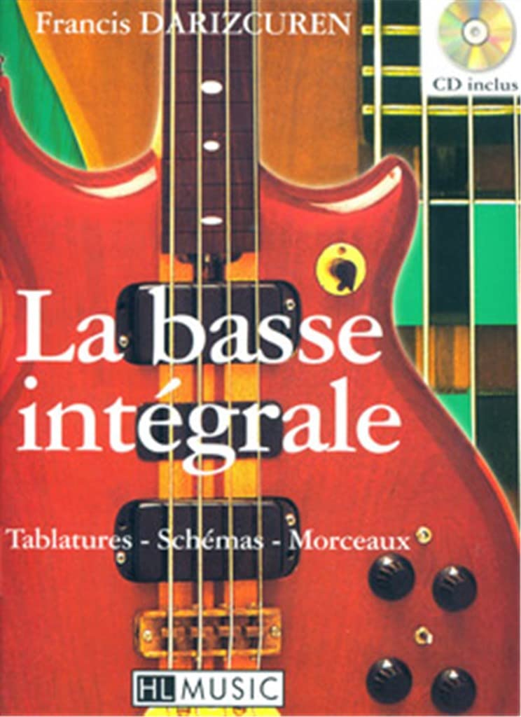 LA BASSE INTEGRALE A 4 CORDES + CD --- GUITARE BASSE Sheet Music