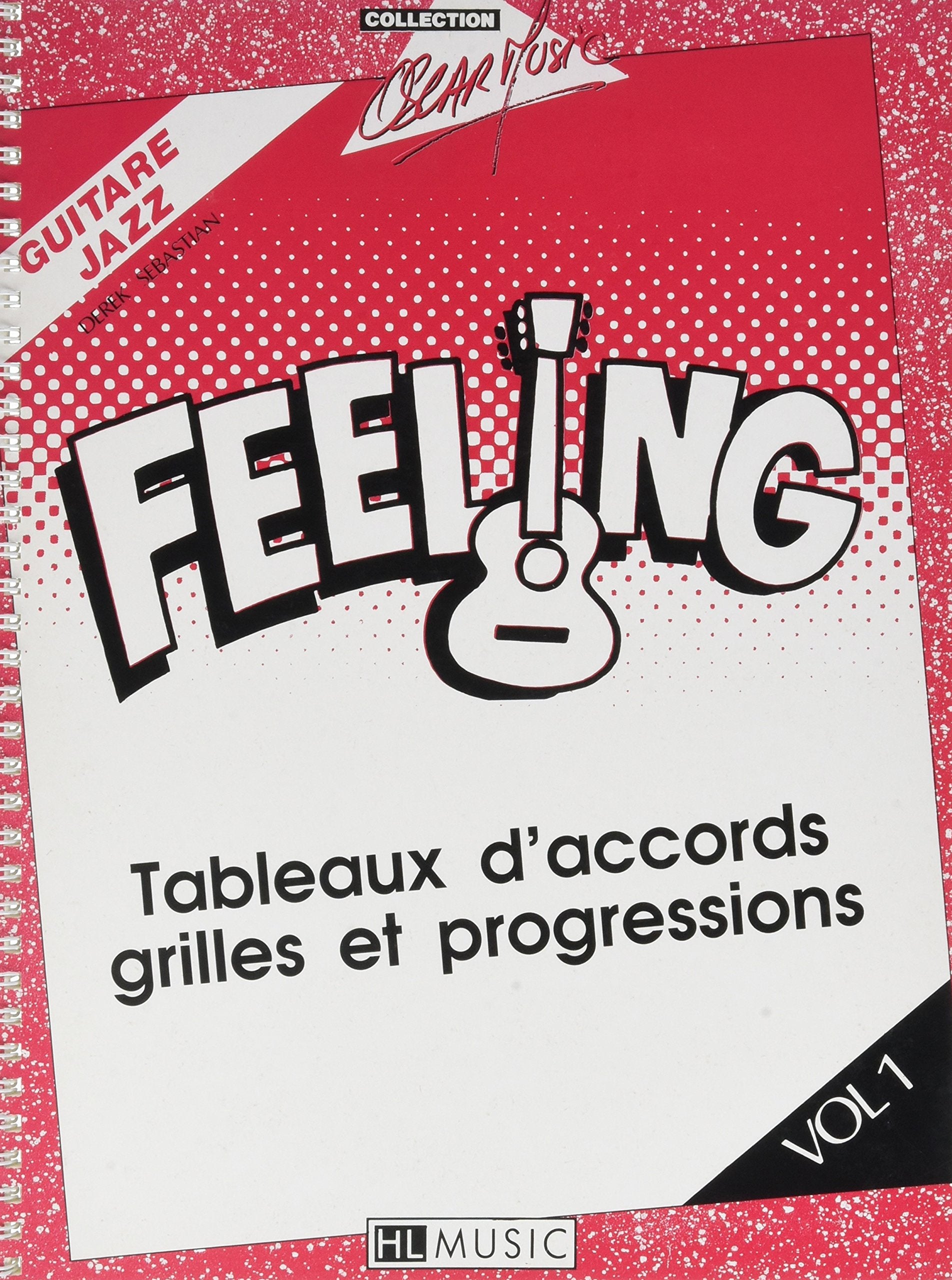 Feeling Vol.1 Guitare SEBASTIAN Derek* book