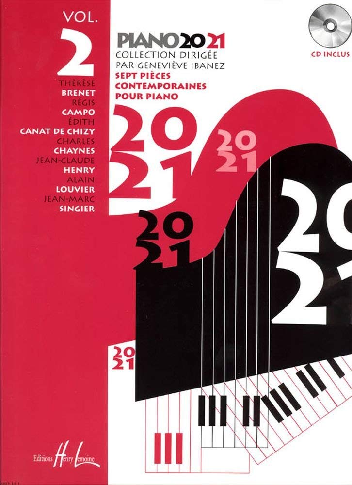 Sept pièces contemporaines pour piano, tome 2 : Piano 20 21 Arts & Music