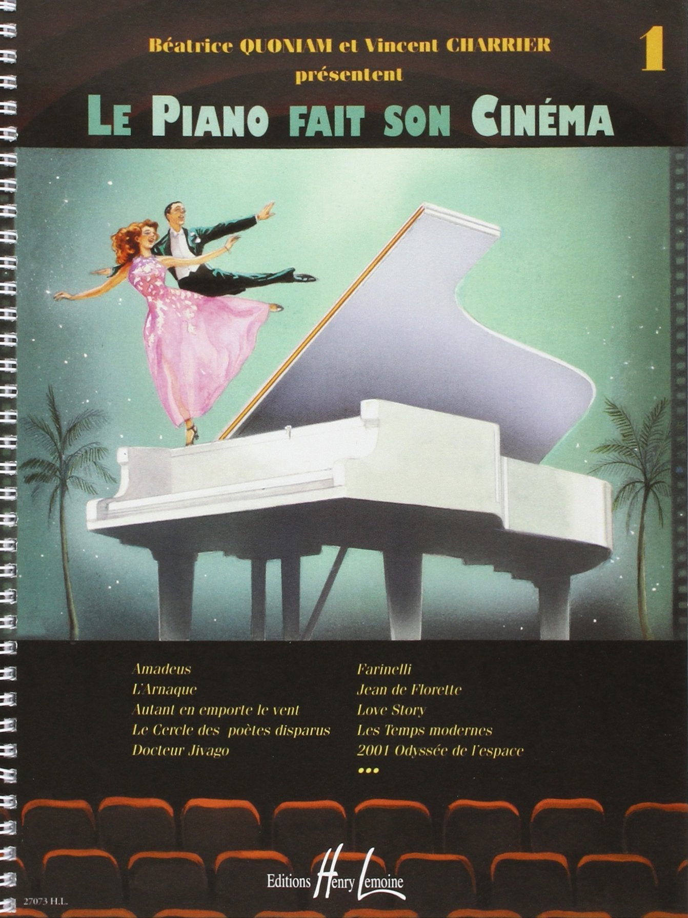 LE PIANO FAIT SON CINEMA VOL.1 --- PIANO OU CLAVIER Sheet Music