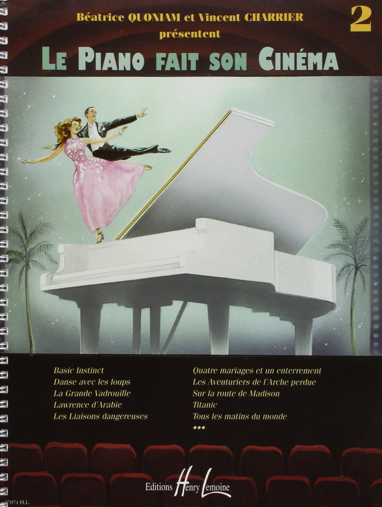 LE PIANO FAIT SON CINEMA VOL.2 --- PIANO OU CLAVIER Sheet Music