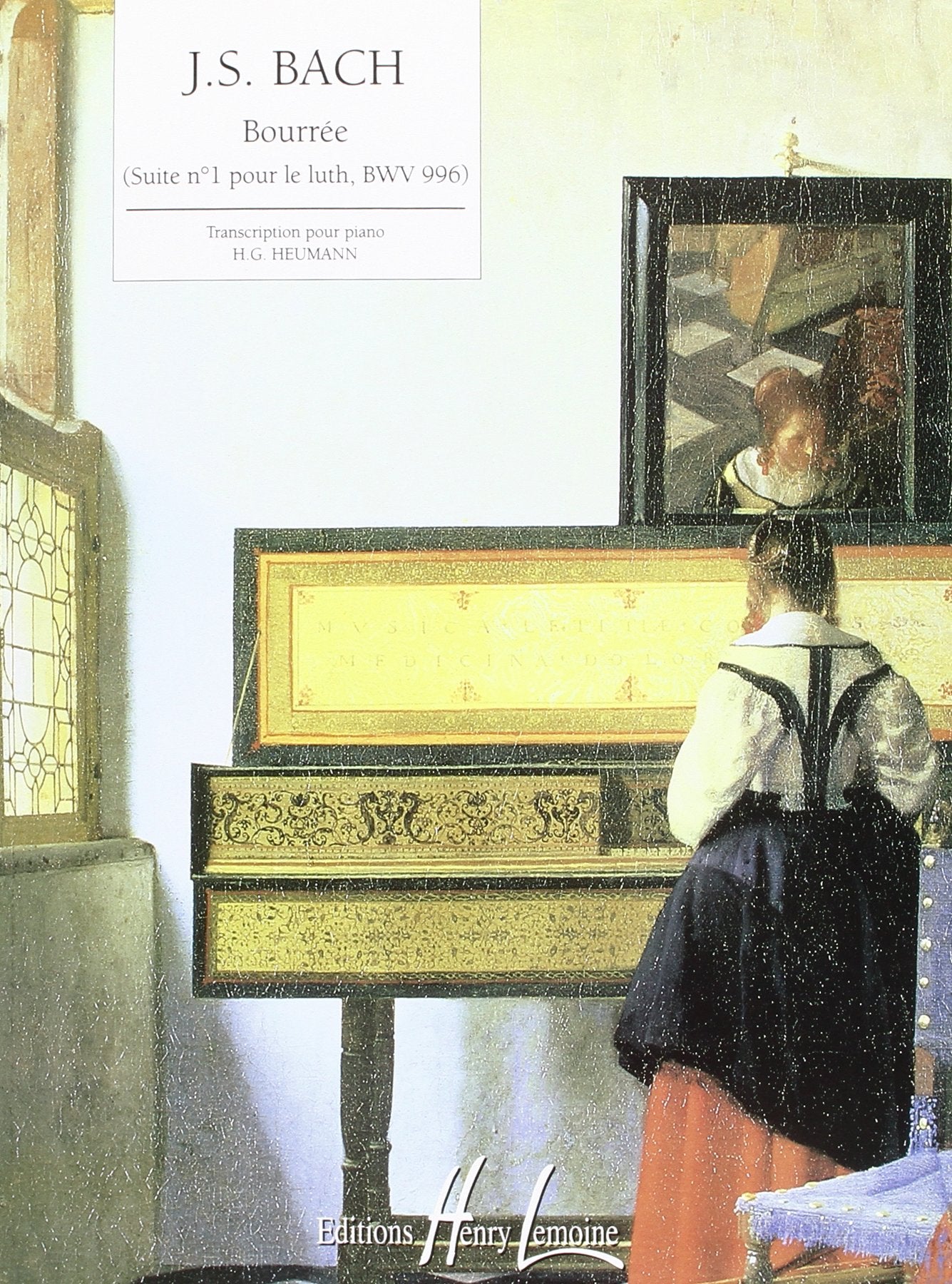 Bourrée extrait de la Suite n°1 BWV996 book