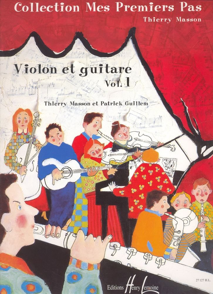 MES PREMIERS PAS VOL.1 --- VIOLON ET GUITARE Sheet Music