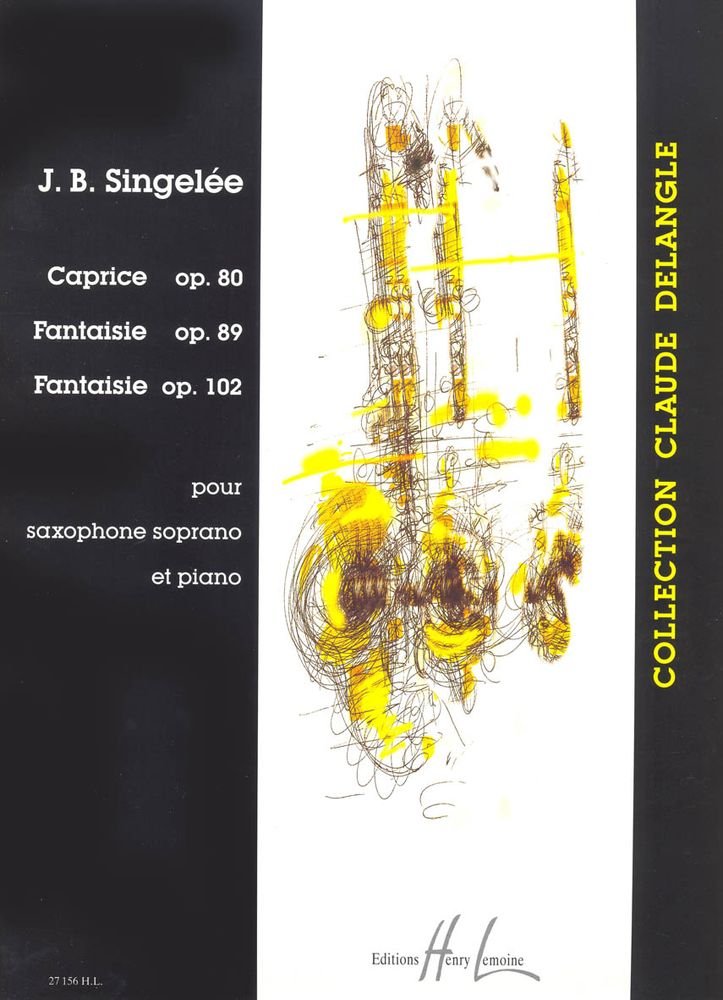CAPRICE OP.80 / FANTAISIES OP.89 ET 102 --- SAXOPHONE SIB ET PIANO Sheet Music