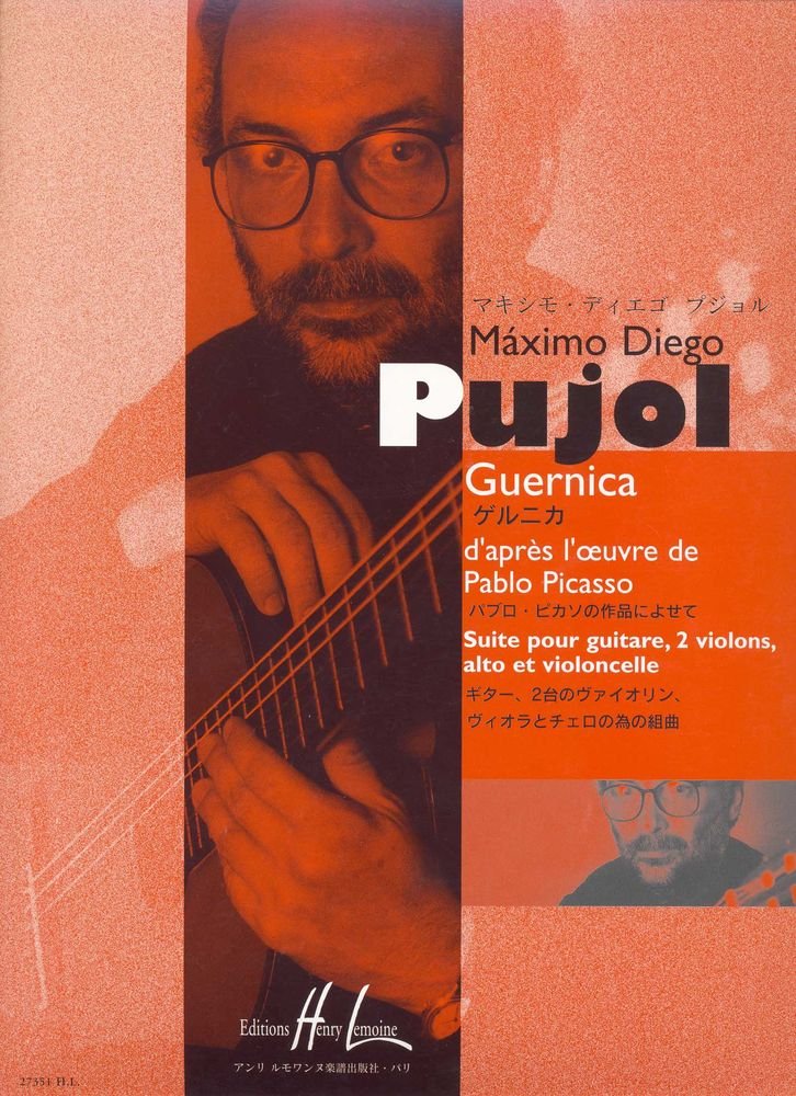 GUERNICA --- GUITARE ET QUATUOR A CORDES Sheet Music