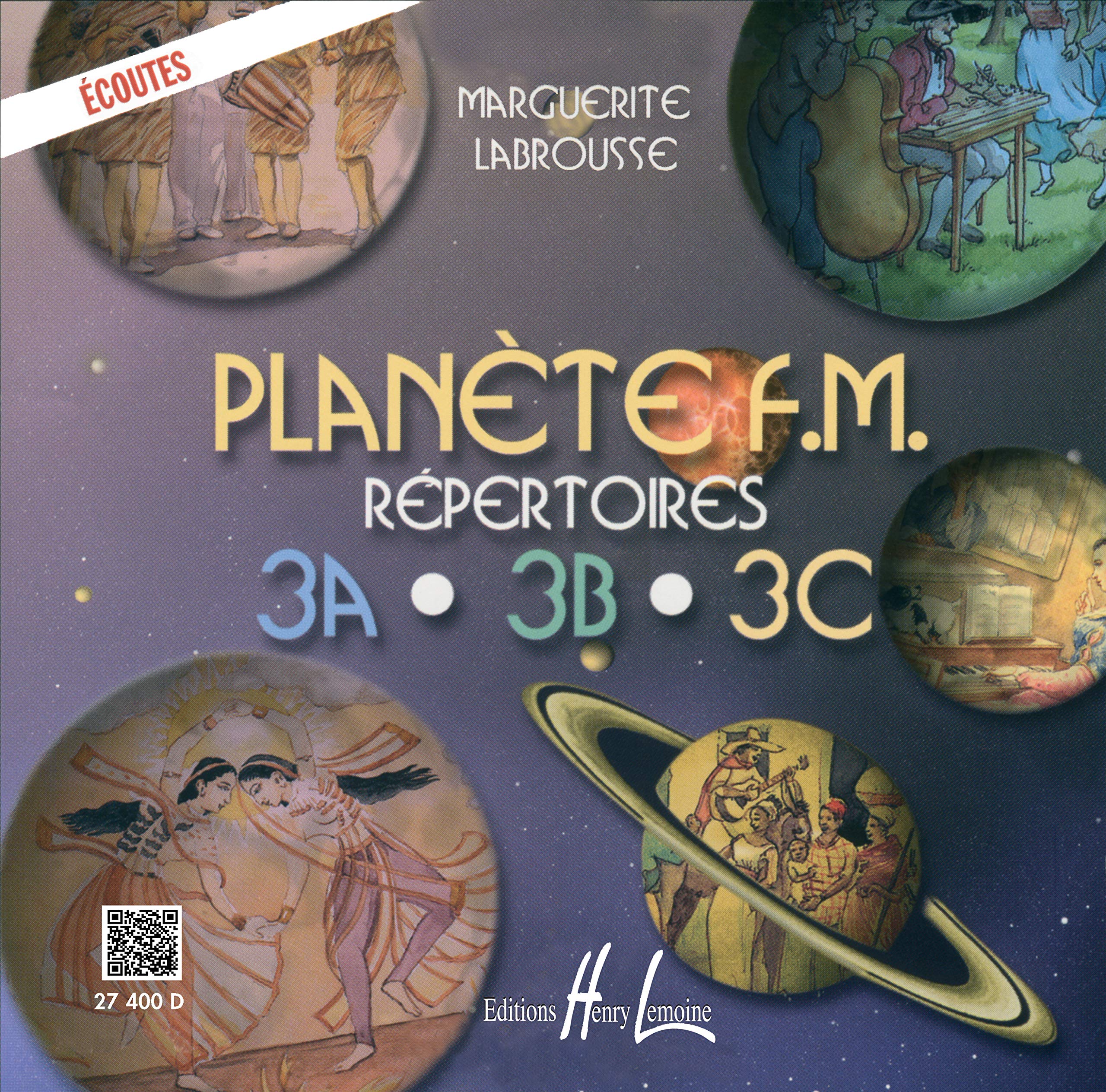 Planète F.M. Volume 3A - répertoire et théorie book
