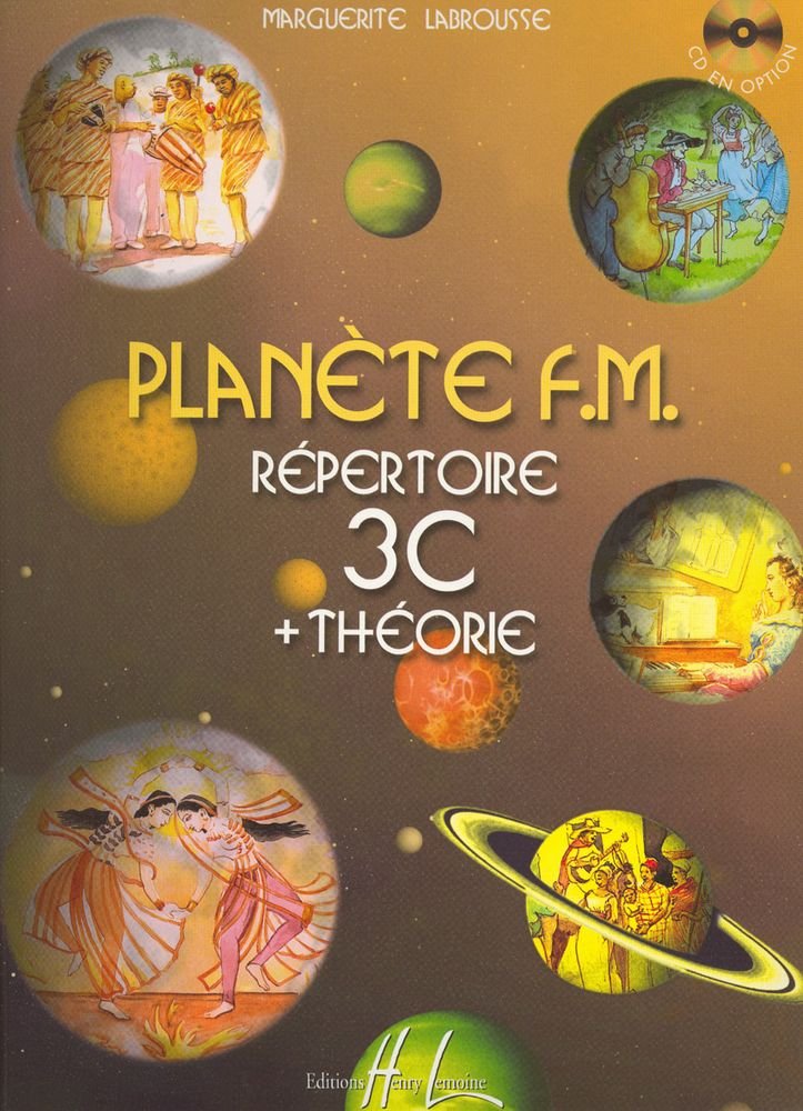 PLANETE FM VOL.3C - REPERTOIRE ET THEORIE --- FORMATION MUSICALE Sheet Music