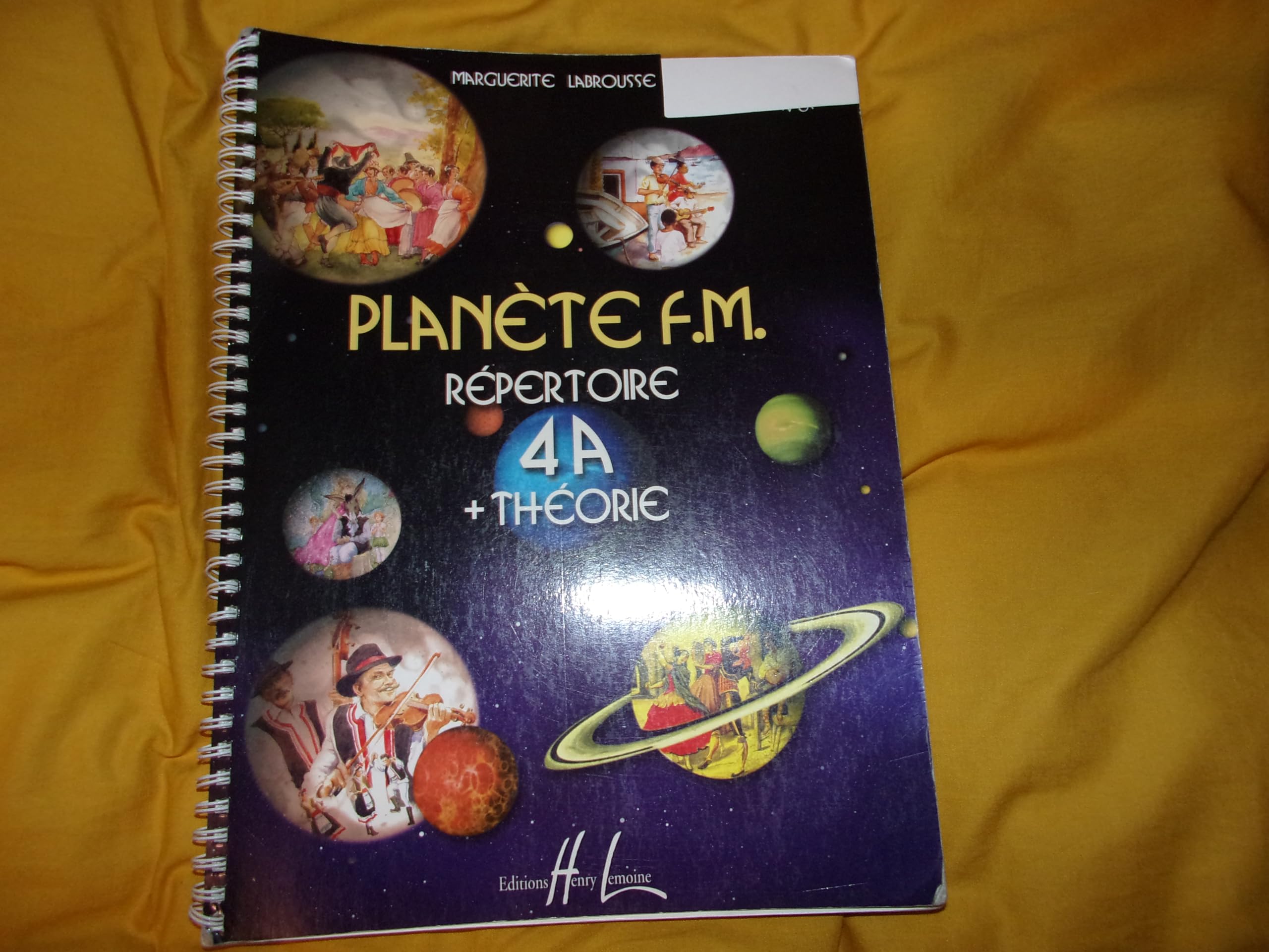 Planète F.M. Volume 4A - répertoire et théorie Sheet Music