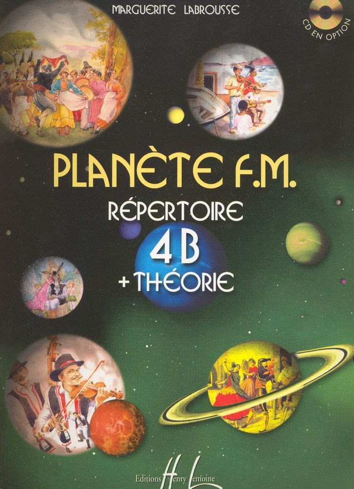 Planète F.M. Volume 4B - répertoire et théorie Sheet Music