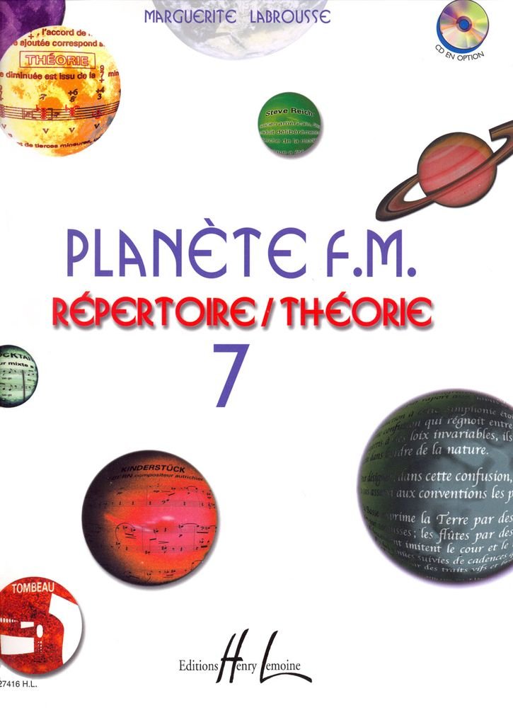PLANETE FM VOL.7 --- FORMATION MUSICALE Sheet Music