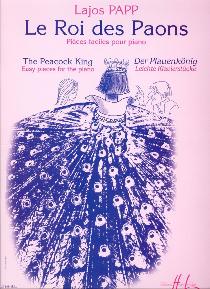 LE ROI DES PAONS --- PIANO Sheet Music