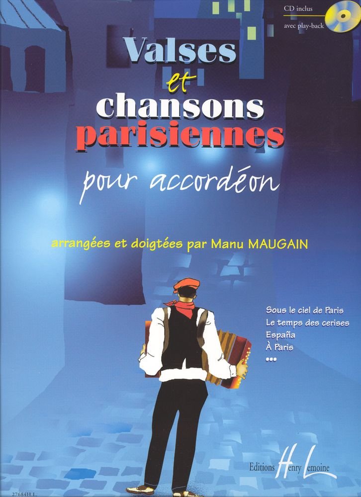 Valses et chansons parisiennes book