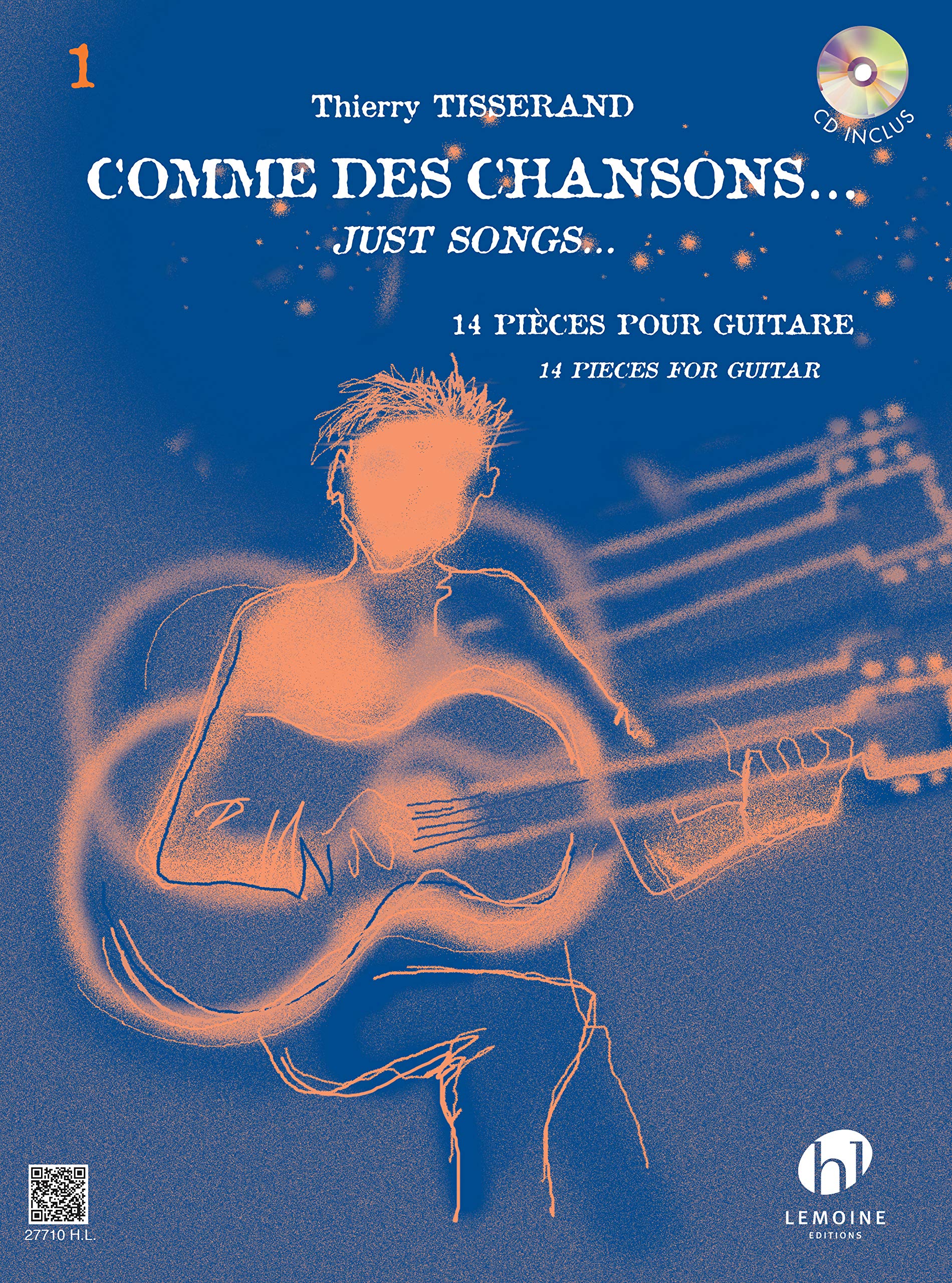 COMME DES CHANSONS V1 +CD --- GUITARE Sheet Music