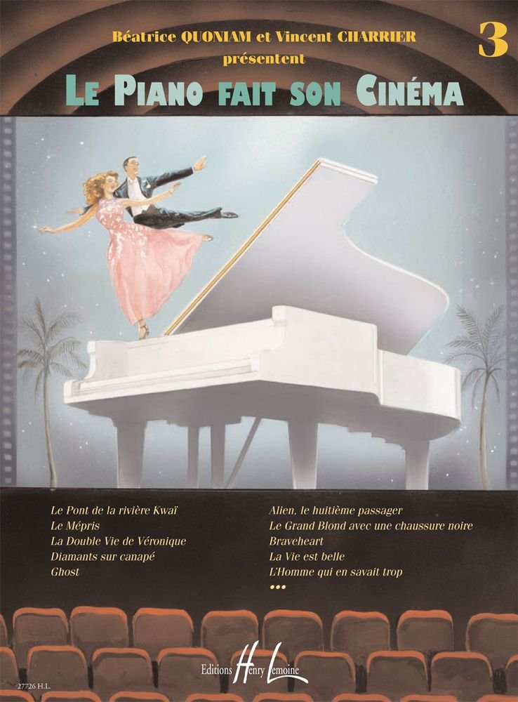 LE PIANO FAIT SON CINEMA VOL.3 --- PIANO OU CLAVIER Sheet Music