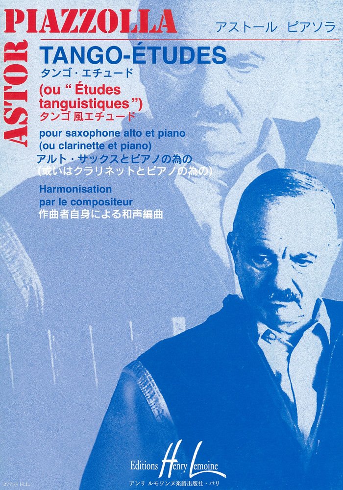 6 TANGOTUDES SAXOPHONE & PIANO Sheet Music