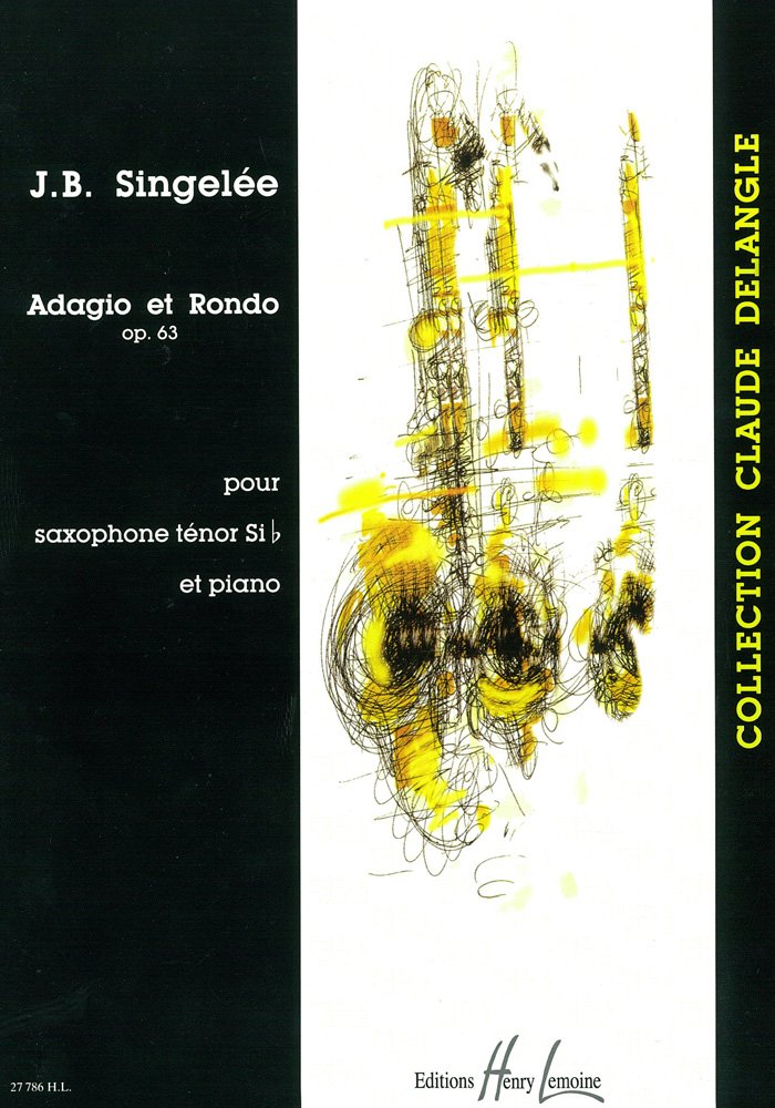 ADAGIO ET RONDO OP.63 --- SAXOPHONE SIB ET PIANO Sheet Music