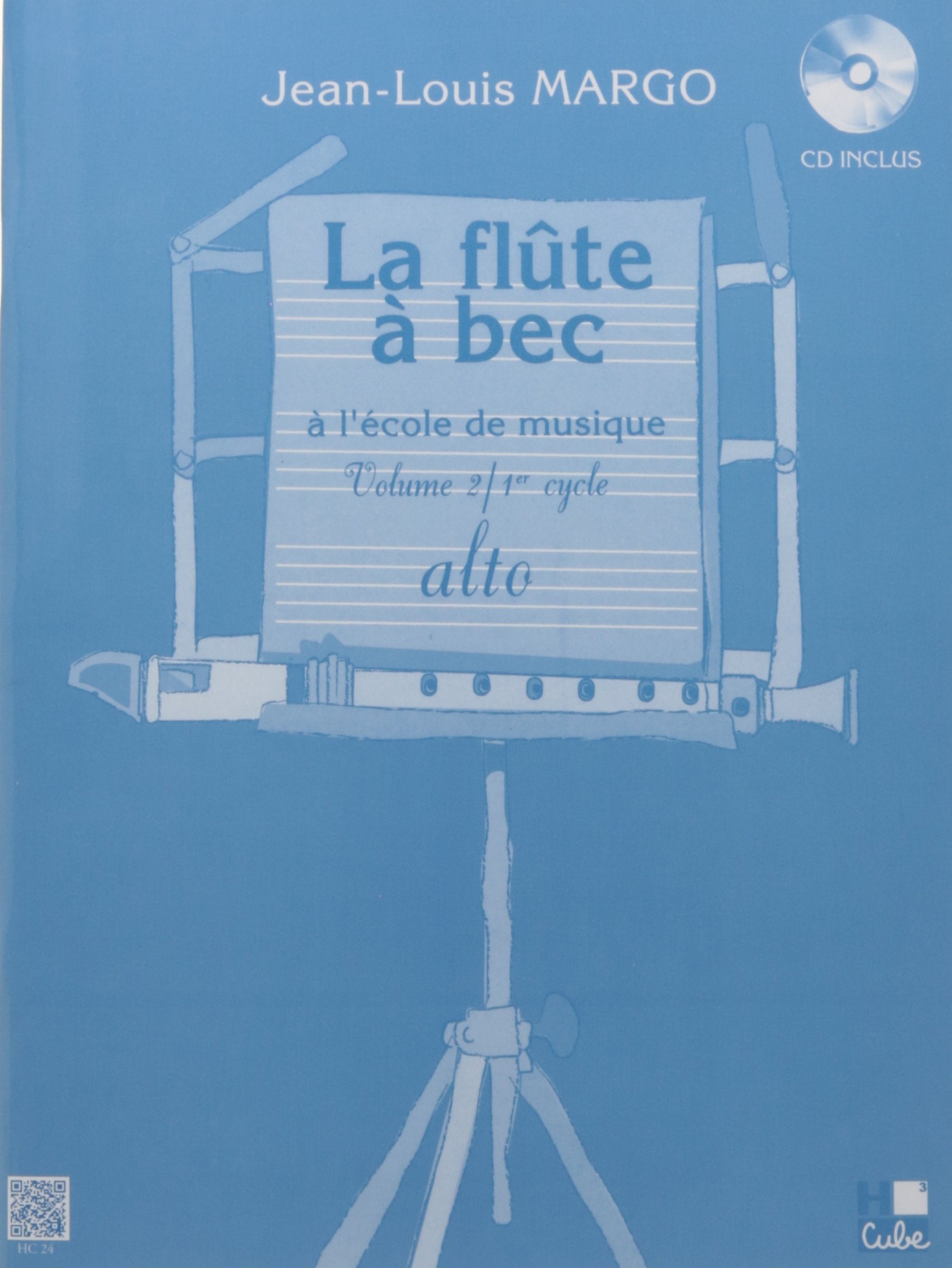 FLUTE A BEC A L'ECOLE DE MUSIQUE VOL.2 + CD --- FLUTE A BEC ALTO Sheet Music