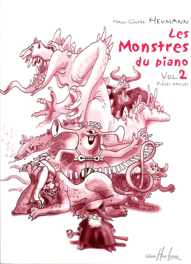 LES MONSTRES DU PIANO VOL.2 --- PIANO Sheet Music