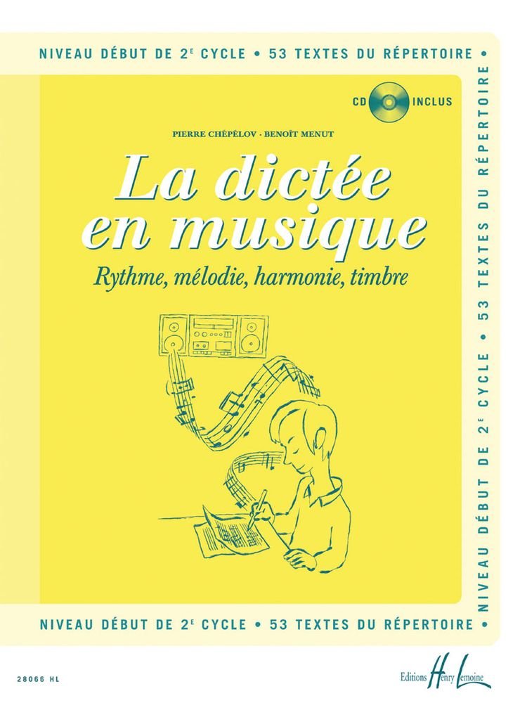 La dictée en musique Volume 4 - début du 2eme cycle book
